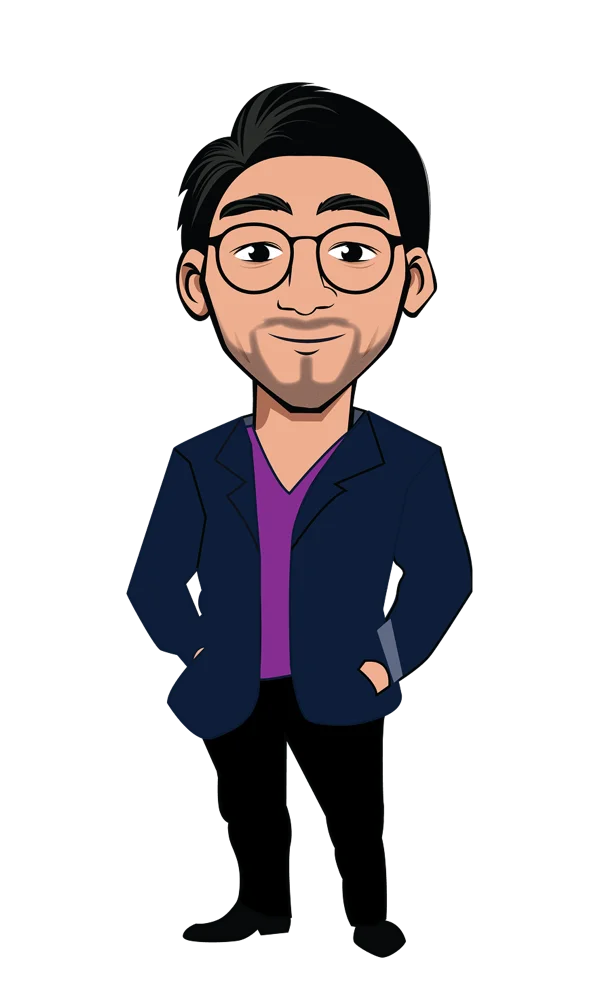 Dhawal Shah caricature