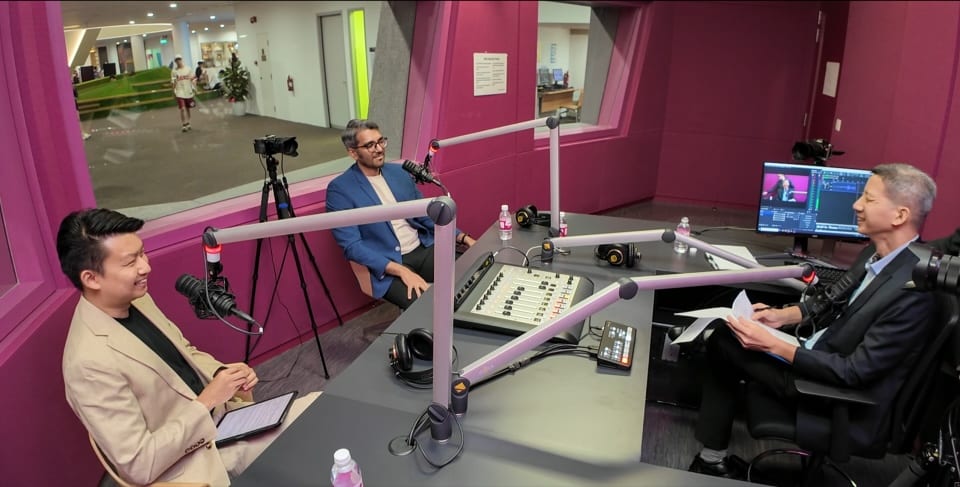 Moderator with Dhawal Shah and Ming Feng - speakers on Data Analytics