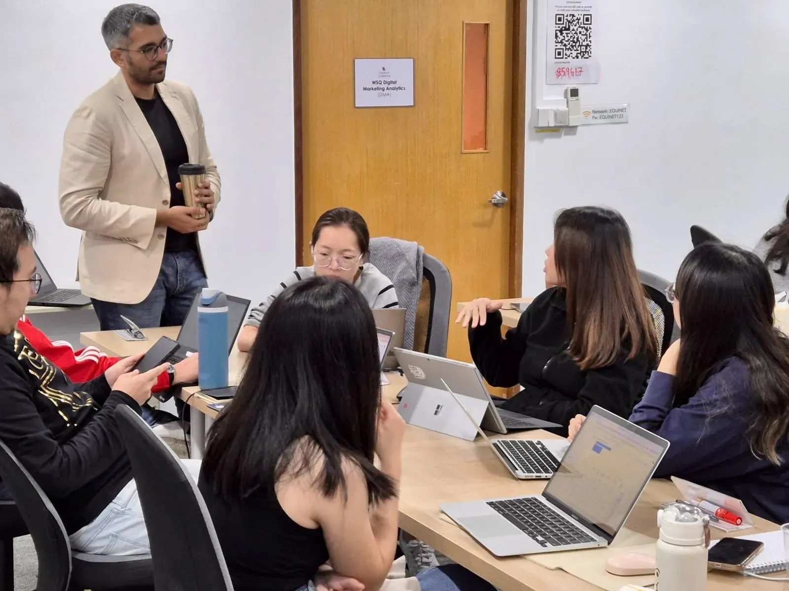 Providing feedback and answering queries