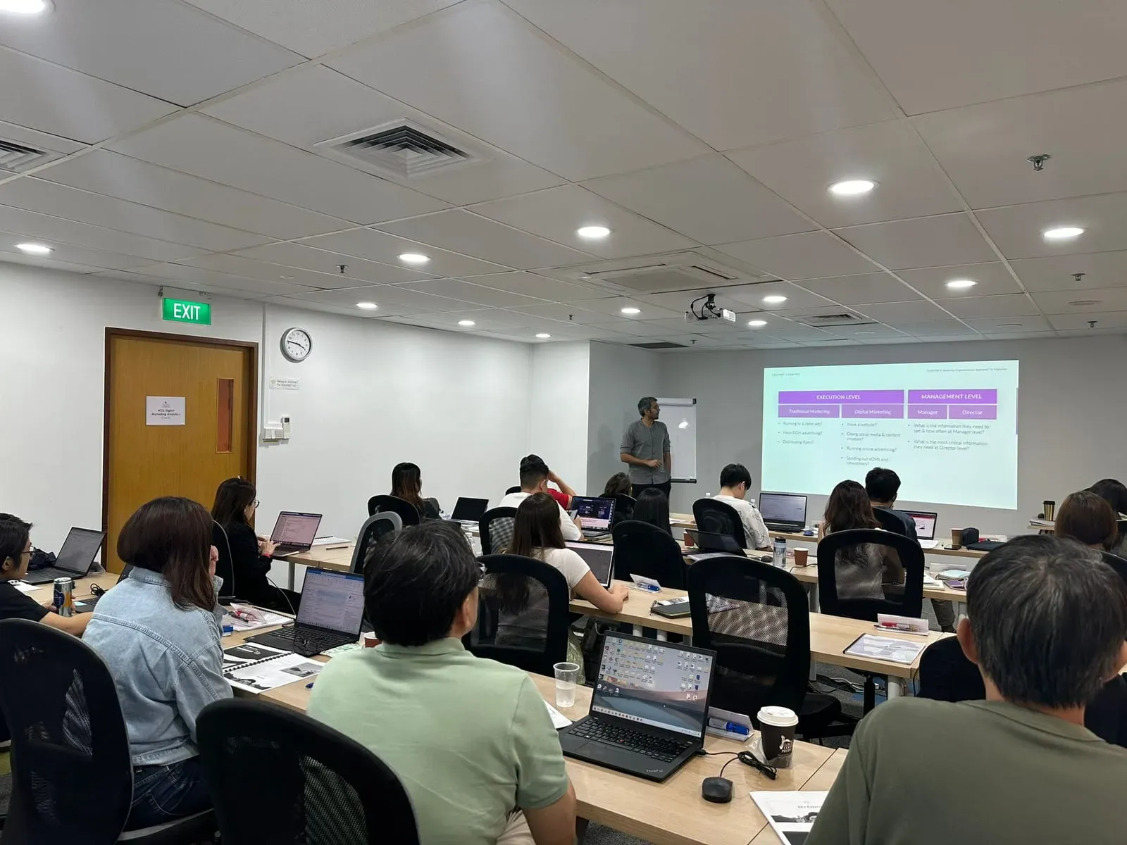 Going through analytics content at Equinet